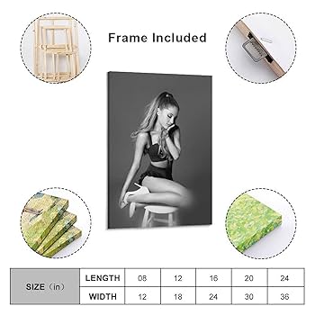 2個セット★アリアナ・グランデ★キャンバスアートパネルAriana Grande Amazon｜アート キャンバス パネル ファブリック ウォール